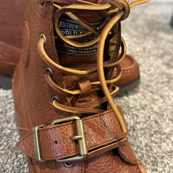 Polo Ralph Lauren| Ranger Boot Size 10 leather color: peanut - Picture 5 of 9